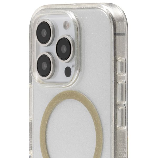 ZAGG Milan Snap Case met MagSafe iPhone 16 Pro - Gold Glitter