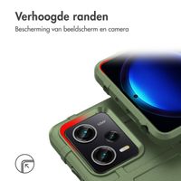 imoshion Rugged Shield Backcover Xiaomi Poco X5 Pro 5G - Groen