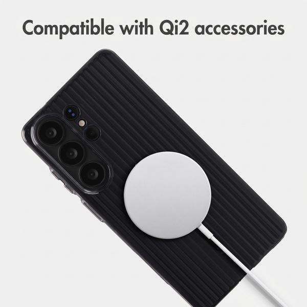 Accezz Lite Case with MagSafe | Fluted | Samsung Galaxy S26 Ultra - Black