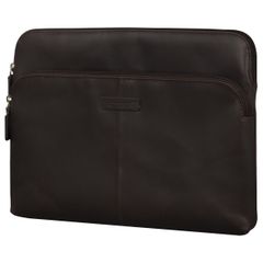 dbramante1928 Skagen Pro+ Sleeve - Laptop hoes 13 inch - Echt leer - Apple MacBook Pro 13 inch / Air 13 inch - Hunter Dark