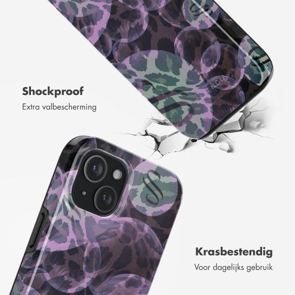 Selencia Vivid Backcover met MagSafe Apple iPhone 15 - Leo Bubble Green