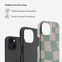 Selencia Vivid Backcover Apple iPhone 15 - Groovy Sage Green