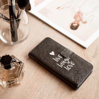 imoshion Design Softcase Bookcase Galaxy A71 - Live Laugh Love