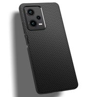 Spigen Liquid Air Backcover Xiaomi Redmi Note 12 Pro - Zwart