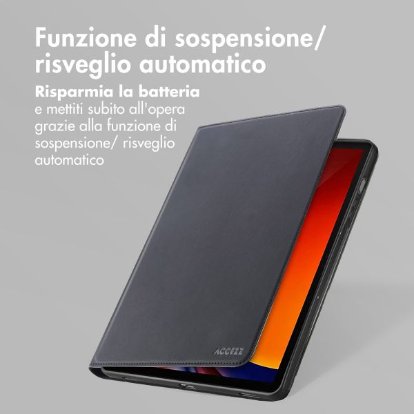 Accezz Classic Tablet Case Samsung Galaxy Tab S9 11.0 inch / S10 Lite / S10 FE / S9 FE 10.9 inch - Zwart