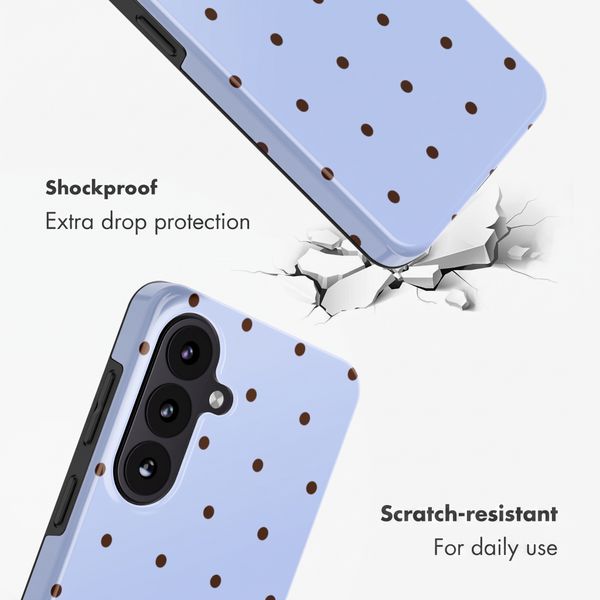 Selencia Vivid Case with MagSafe Samsung Galaxy S26 FE - Happy Dots Digital Sky