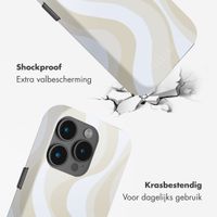 Selencia Vivid Backcover met MagSafe Apple iPhone 15 Pro - Desert Waves Beige