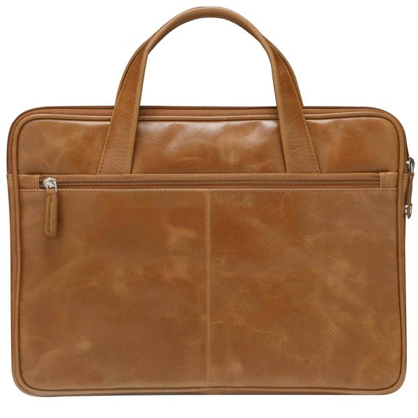 dbramante1928 Silkeborg Laptoptas 14 inch - Echt leer - Golden Tan