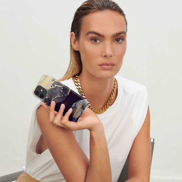 iDeal of Sweden Fashion Backcover Apple iPhone 11 - Golden Twilight Marble