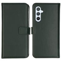 Selencia Echt Leren Bookcase Samsung Galaxy A54 (5G) - Groen