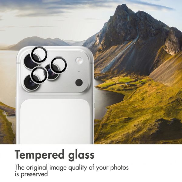 imoshion Camera Protector Glass 2-pack Apple iPhone 18 Pro (Max) - Silver