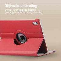 imoshion 360° draaibare Bookcase Apple iPad 11 (2025) 11 inch A16 / iPad 10 (2022) 10.9 inch - Donkerrood