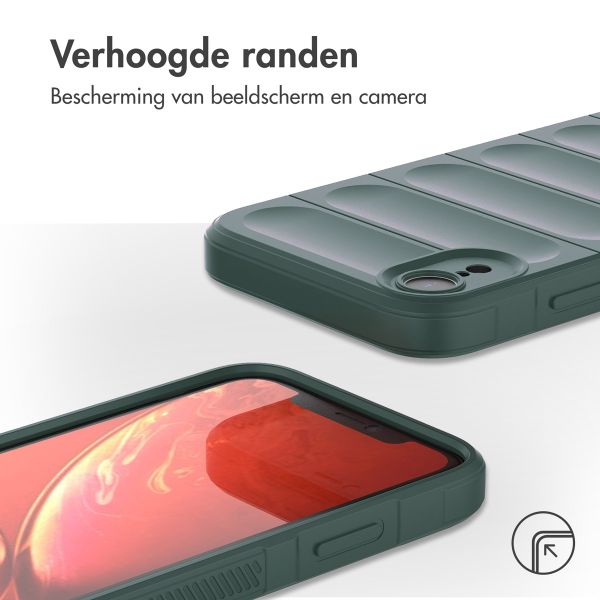 imoshion EasyGrip Backcover iPhone Xr - Donkergroen