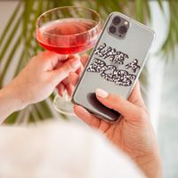 imoshion Design hoesje iPhone 11 Pro - Like A Boss - Paars / Zwart