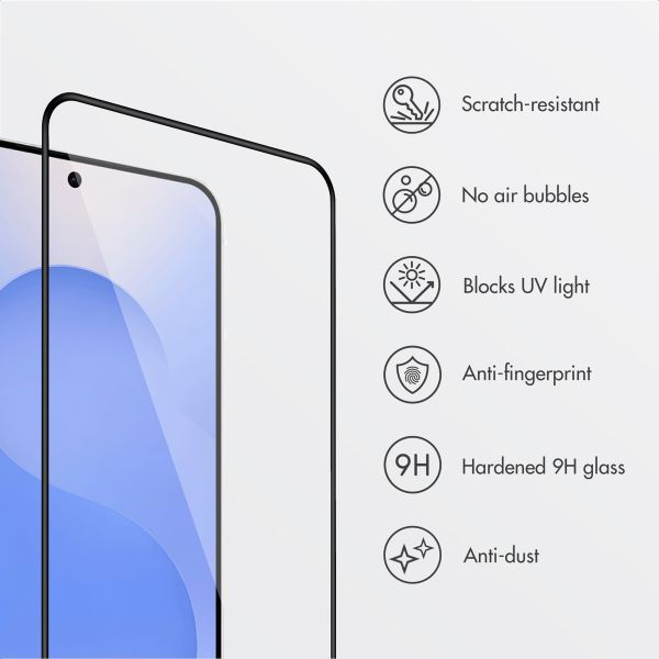 Accezz Tempered Glass Screen Protector + Applicator Samsung Galaxy S25 / S24