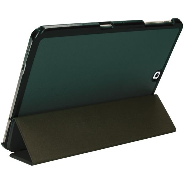 imoshion Trifold Bookcase Samsung Galaxy Tab S2 9.7 - Donkergroen