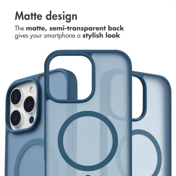 imoshion Colour Guard Back Cover with MagSafe Apple iPhone 16 Pro - Dark Blue