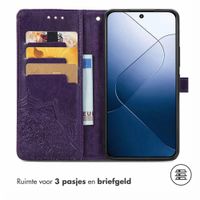 imoshion Mandala Bookcase Xiaomi 14T Pro - Paars