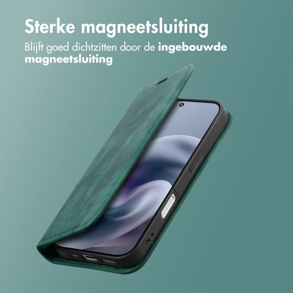 imoshion Slim Bookcase Motorola Moto G86 Power - Groen