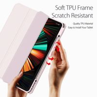 Dux Ducis Toby Bookcase Apple iPad Pro 12.9 (2018/2020/2021/2022) - Roze