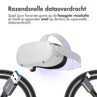 imoshion Oculus Quest 1 & 2 en Meta Quest 3 Link kabel - 5 meter - Zwart