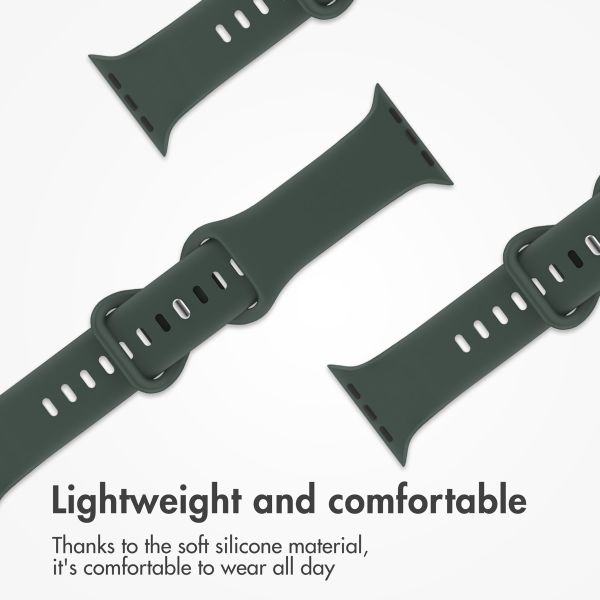 imoshion Silicone⁺ Strap Apple Watch | 44/45/46/49 mm - Size M/L - Olive