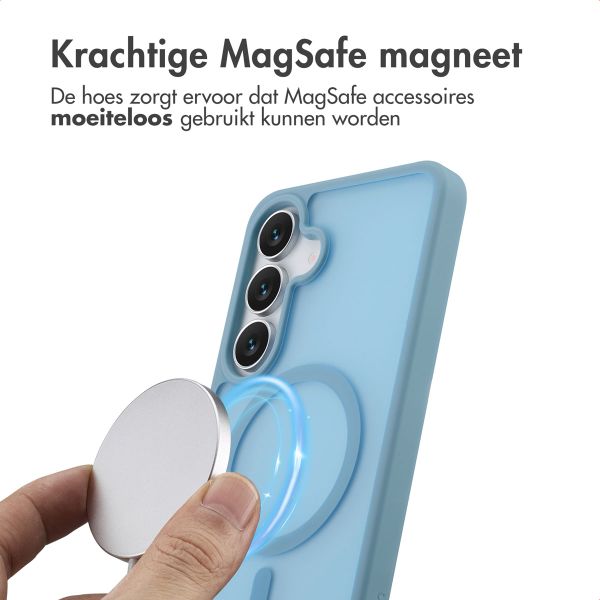 imoshion Color Guard Backcover met MagSafe Samsung Galaxy S25 FE - Lichtblauw