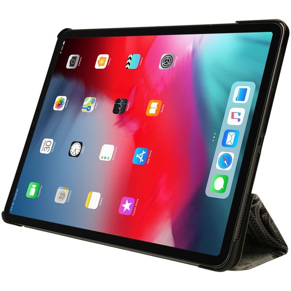 imoshion Design Trifold Bookcase iPad Pro 12.9 (2020) / iPad Pro 12.9 (2018) - Parijs