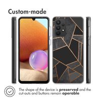 imoshion Design hoesje Samsung Galaxy A33 - Grafisch Koper / Zwart