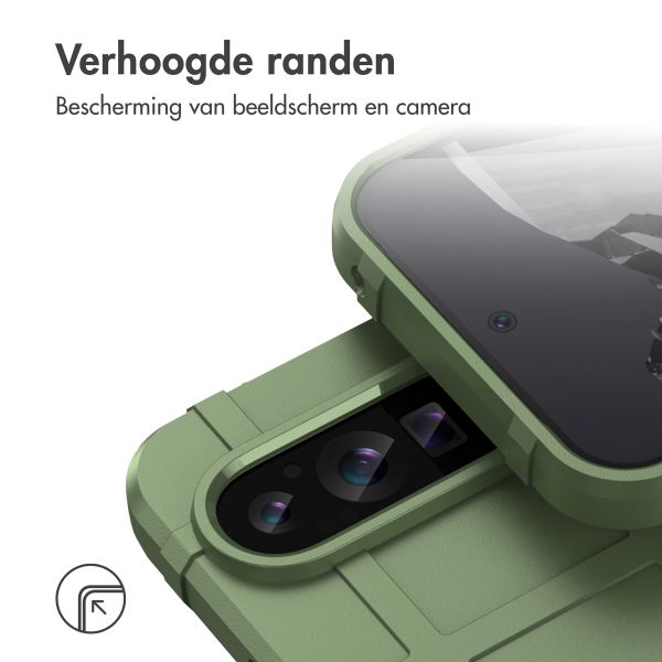 imoshion Rugged Shield Backcover Google Pixel 9 Pro XL - Donkergroen