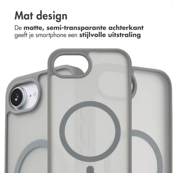 imoshion Color Guard Backcover met Magsafe iPhone 16e - Grijs