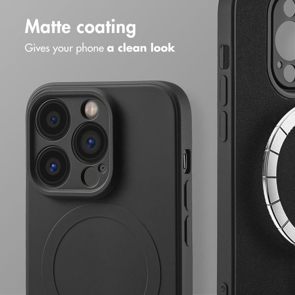 imoshion Colour Back Cover with MagSafe Apple iPhone 14 Pro Max - Black