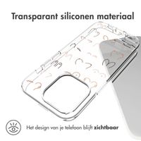 imoshion Design hoesje iPhone 14 Pro - Boobs all over - Transparant