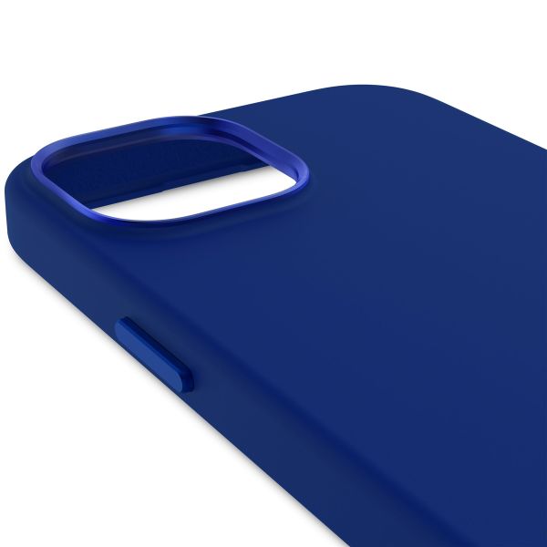 Decoded Silicone Backcover MagSafe iPhone 15 - Donkerblauw