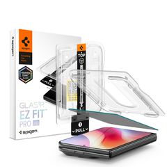 Spigen GLAStR Privacy EZ Fit Screenprotector + Applicator - 1-pack Apple iPhone Duo