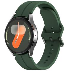 imoshion Siliconen bandje Samsung Galaxy Watch 4 / 5 / 6 / 7 (20 mm) - Donkergroen