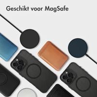 imoshion Rugged Hybrid Carbon Case met MagSafe Apple iPhone 16 Pro - Zwart