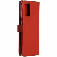 Selencia Echt Leren Bookcase Samsung Galaxy S20 Plus - Rood