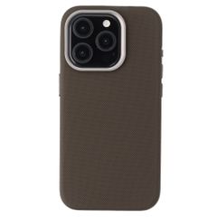 Accezz Mesh Backcover met MagSafe Apple iPhone 15 Pro - Bruin