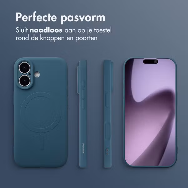 imoshion Color Backcover met MagSafe Apple iPhone 17 - Donkerblauw
