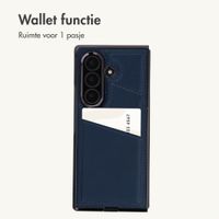 imoshion Kunstleren MagSafe Backcover met Pashouder Samsung Galaxy Z Fold 8 Ultra - Donkerblauw