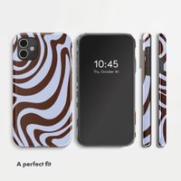Selencia Vivid Back Cover Apple iPhone 11 - Dream Swirl Chocolate
