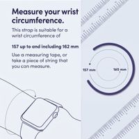 Apple Silicone Solo Loop Apple Watch | 44/45/46/49 mm - Size 5 - Midnight