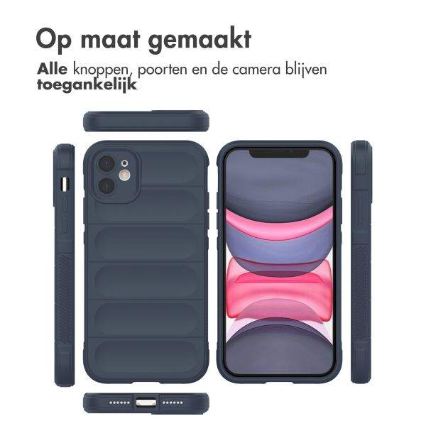 imoshion EasyGrip Backcover Apple iPhone 11 - Donkerblauw