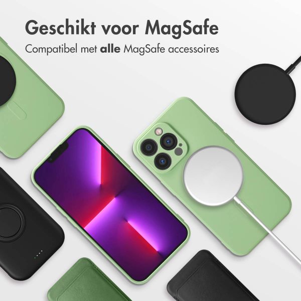 imoshion Color Backcover met MagSafe Apple iPhone 13 Pro - Groen