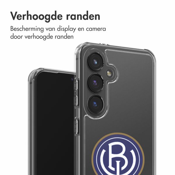 Clear Backcover Samsung Galaxy S24 - ASV Blauw-Wit