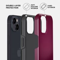 Burga Tough Case with MagSafe Apple iPhone 15 - Dark Cherry