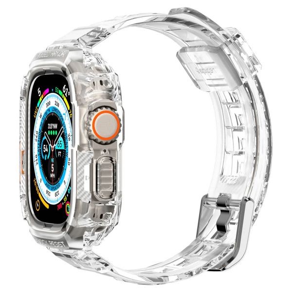 Spigen Rugged Armor™ Pro Case Apple Watch Ultra - 49 mm - Transparant