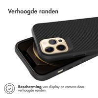 imoshion Rugged Hybrid Carbon Case iPhone 12 Pro Max - Zwart