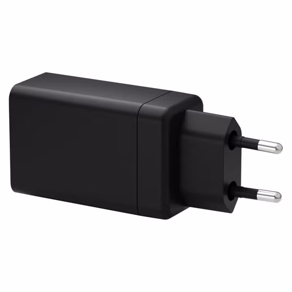 dbramante1928 Re-charge Oplader 2x USB-C 65W en USB-A 18W - Zwart